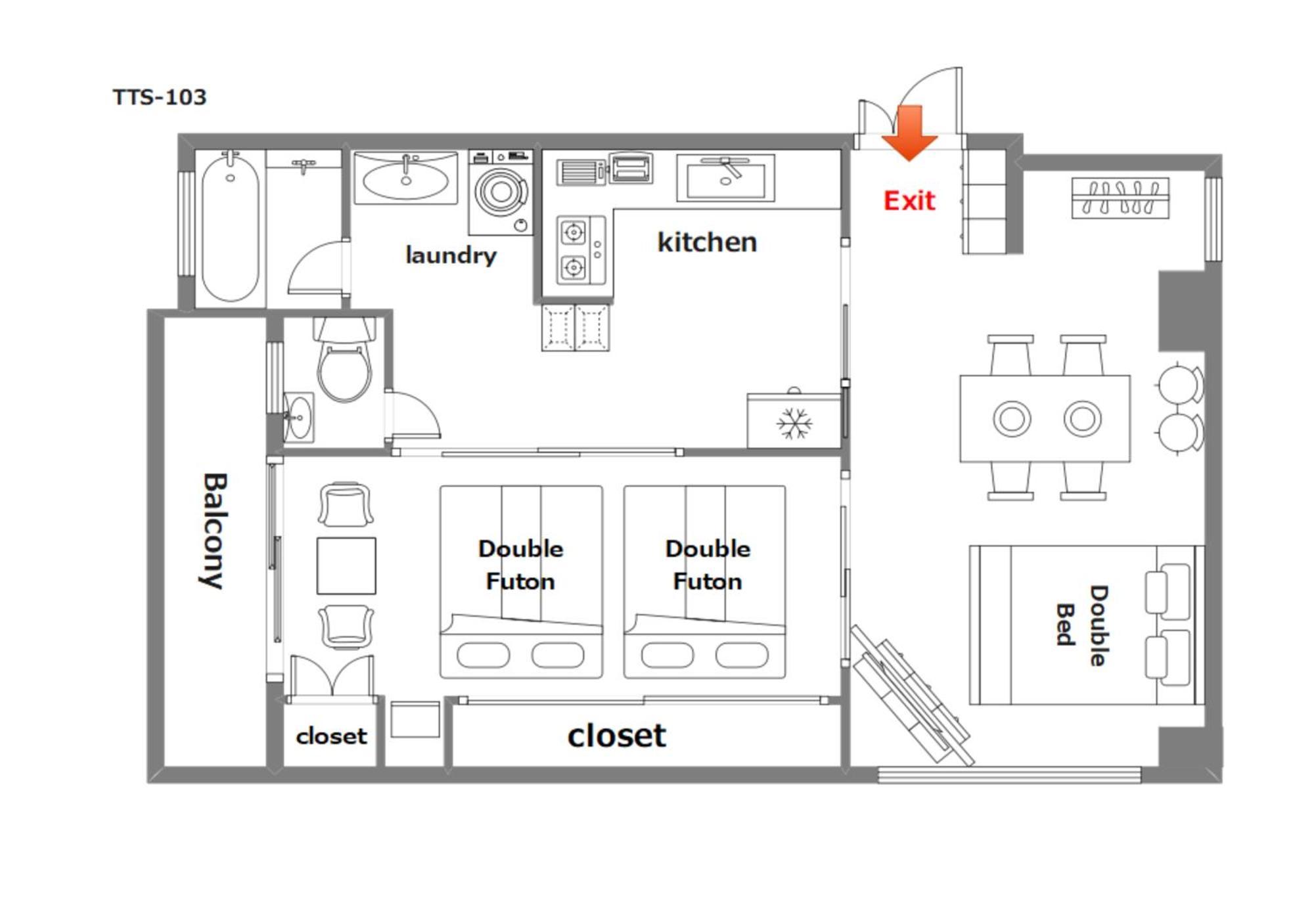 豊月荘 Toyotsuki Apartment Osaka Cameră foto