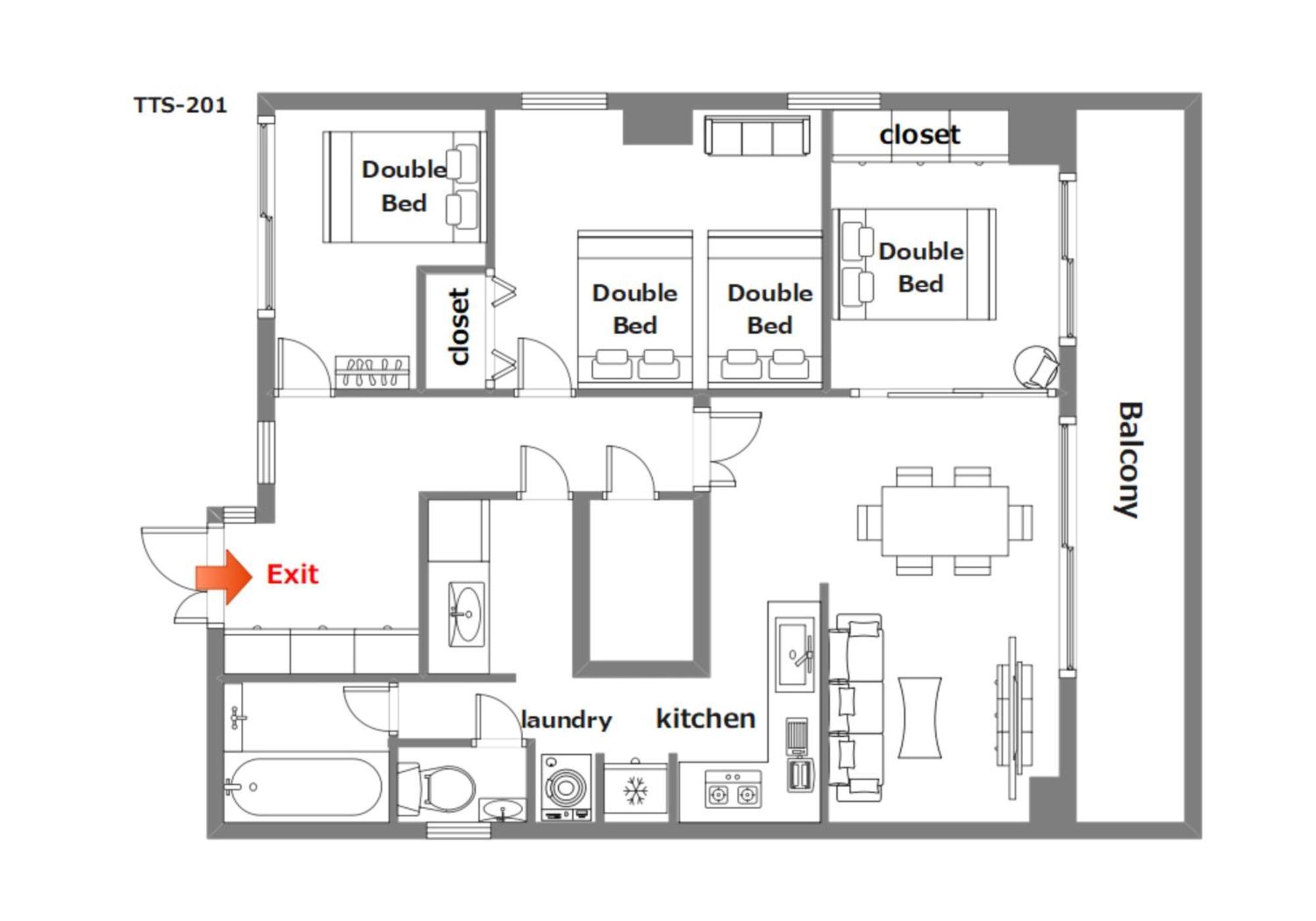 豊月荘 Toyotsuki Apartment Osaka Cameră foto